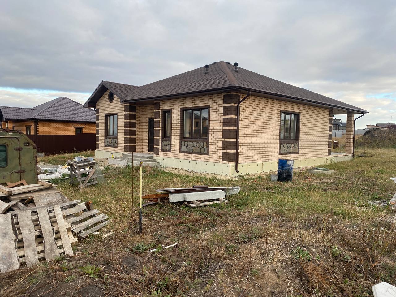 Строительство дома из кирпича